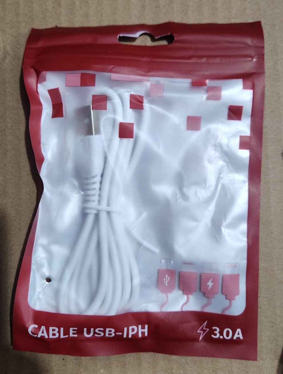 Cable USB a IPhone MOX CB01