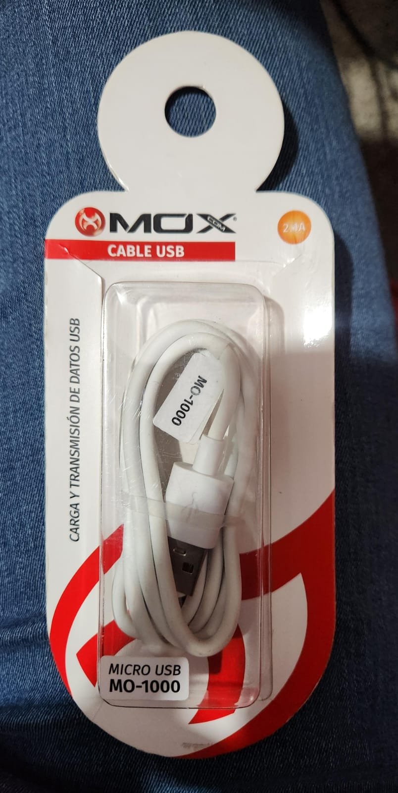 Cable USB V8 MOX MO-1000